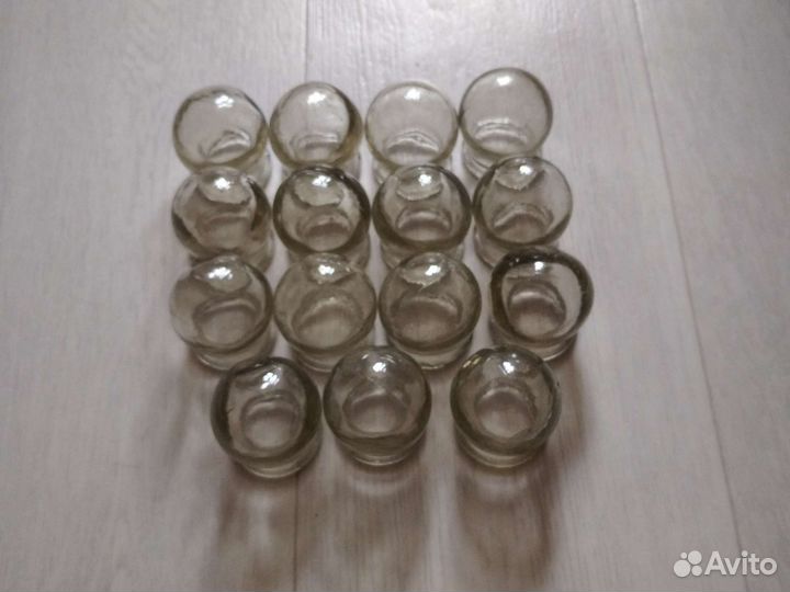 Банки медицинские стеклянные СССР