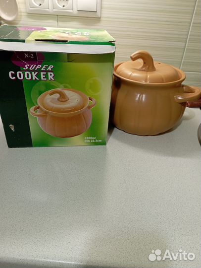 Керамическая посуда для запекания новая