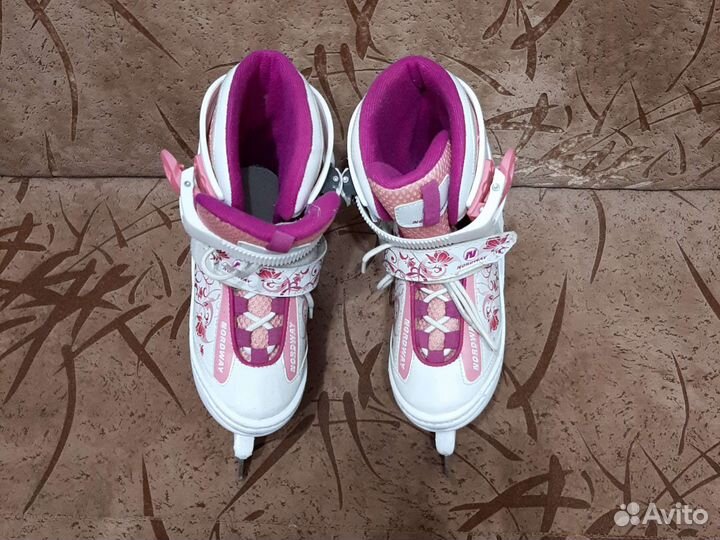 Коньки детские раздвижные