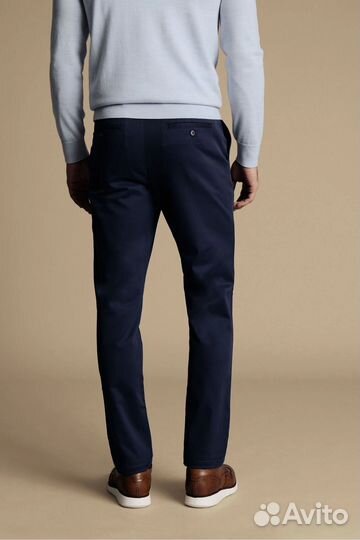 Charles tyrwhitt брюки чинос синие W32