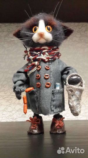 Интерьерная игрушка сухое валяние