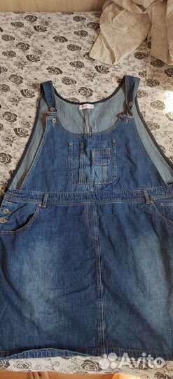 Джинсовый сарафан