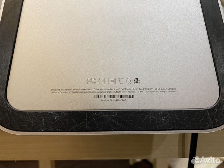 Монитор apple thunderbolt display 27