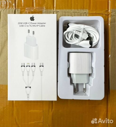 Power Adapter USB-C to 3 in 1 Cable