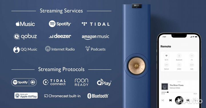 Активная беспроводная акустическая система KefLS60