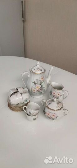 Сервиз чайно-кофейный Чехия на 6 персон