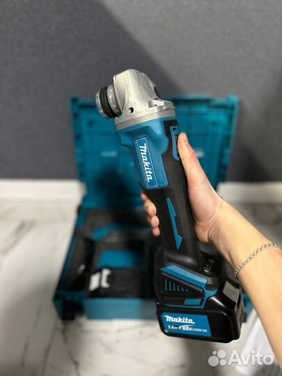 Аккумуляторная Ушм Болгарка Makita 125 Бесщеточная