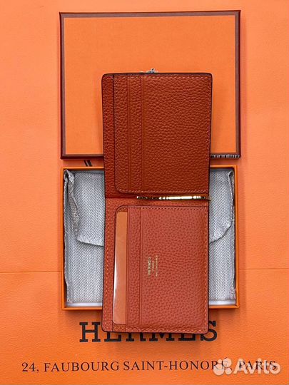 Зажим для денег hermes