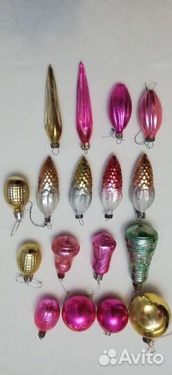 Елочные игрушки СССР