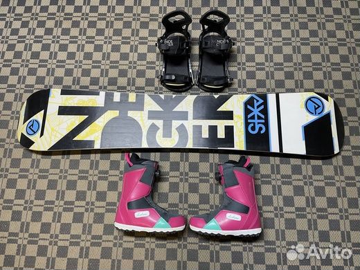 Сноуборд комплект Nidecker - 148 - M + DC - 38