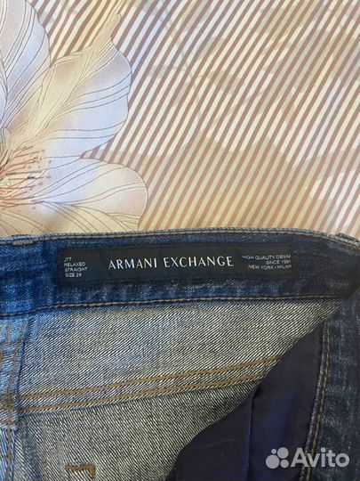 Мужские джинсы armani exchange