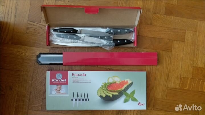 Набор кухонных ножей rondell espada