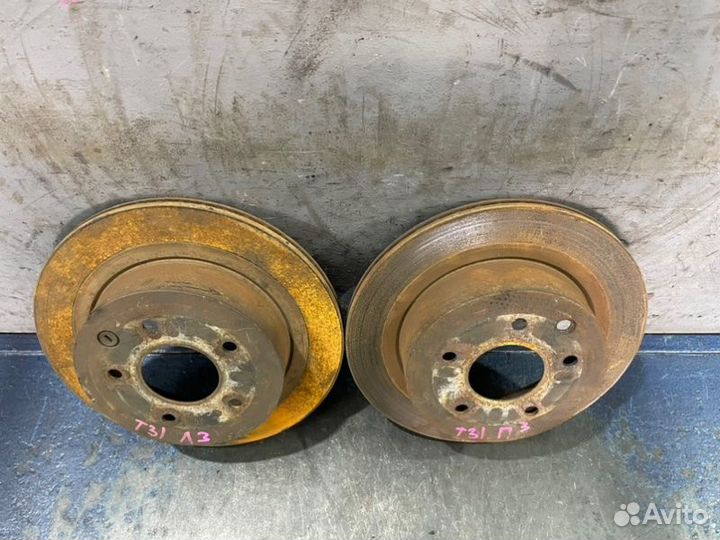 Диски комплект задние Nissan X-Trail T31