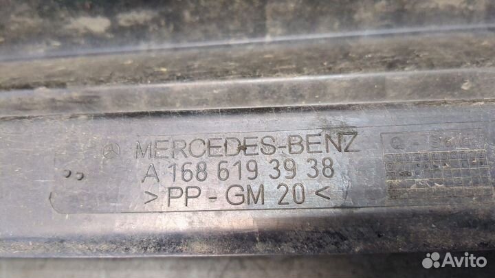 Накладка на порог Mercedes A W168, 2004