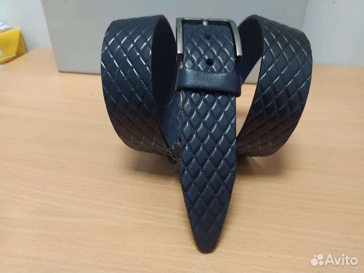 Ремень мужской кожаный. Новый