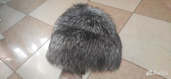 Шапка из чернобурки