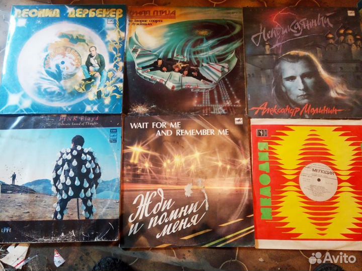 Виниловые пластинки СССР