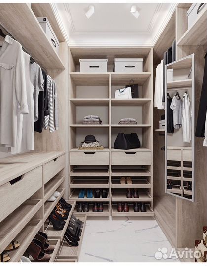 Гардеробная на заказ