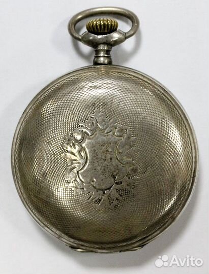 Часы карманные механические. Gustave Jacot Locle