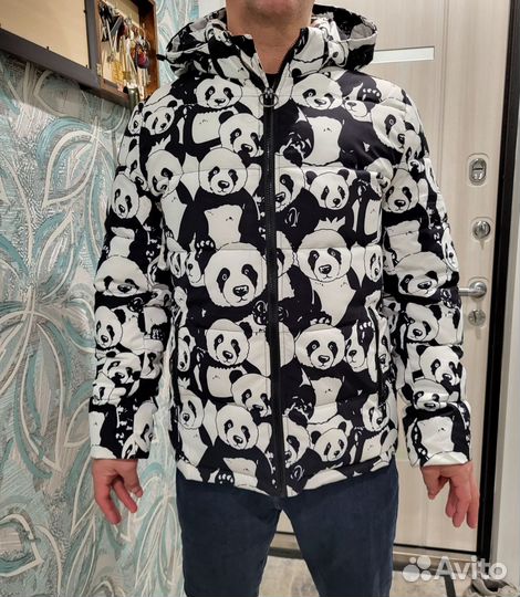 Куртка пуховик мужская