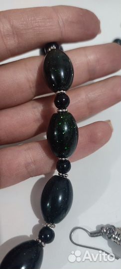Колье и серьги
