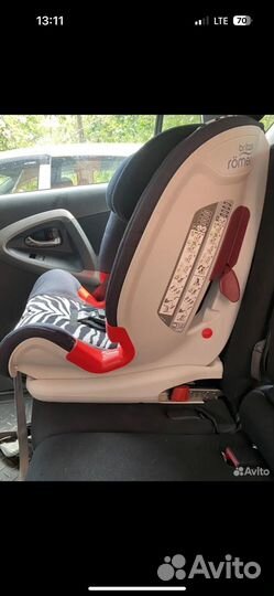 Детское автокресло 9 до 36 кг britax romer isofix