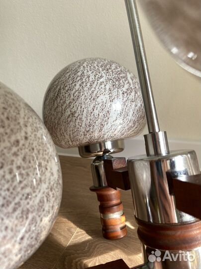 Люстра винтаж «Грибы» Югославия 80е