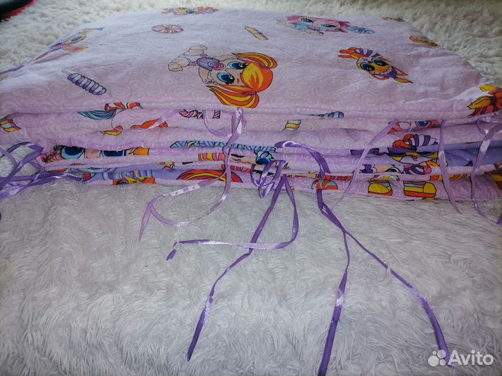 Бортики в детскую кроватку