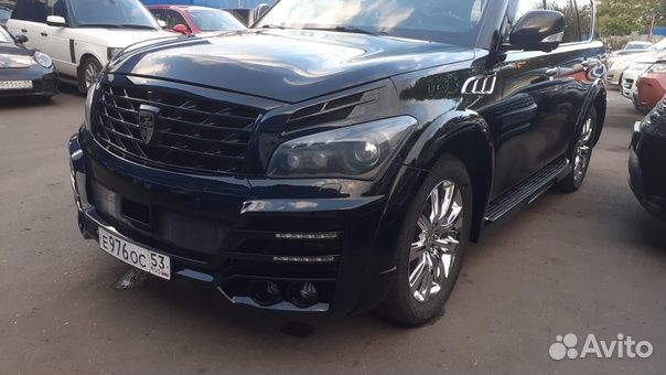 Обвес infiniti QX56 QX80 titan widebody + Решетка