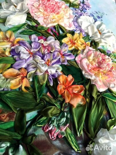 Картина вышитая 