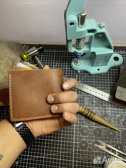 Кошелек натуральная кожа