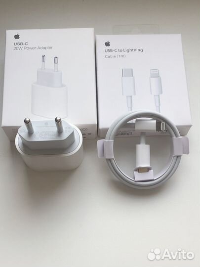 Оригинальний кабель,адаптер на iPhone и iPad 20w
