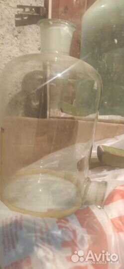 Бутыль стеклянная 20 литров