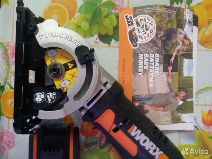 Дисковая пила worx SAW