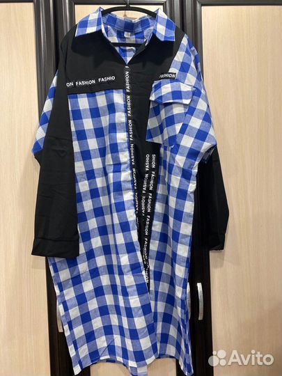 Платье рубашка