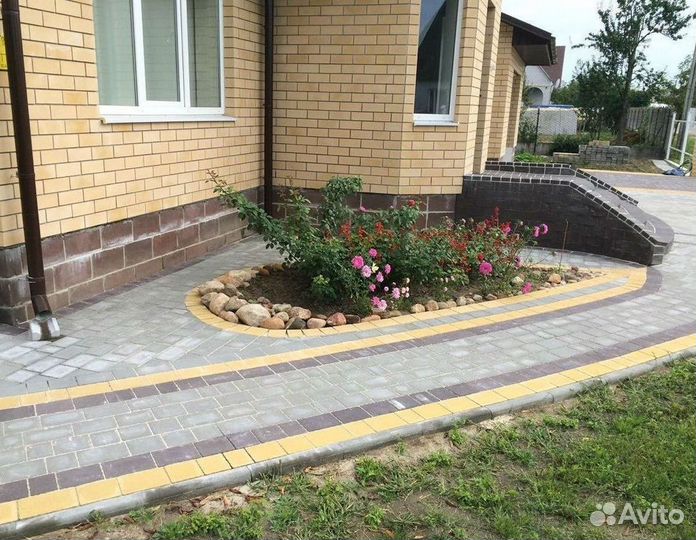 Тратуарная плитка Вибропресс