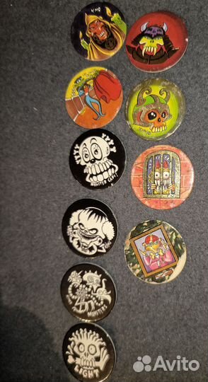 Фишки mad monster caps