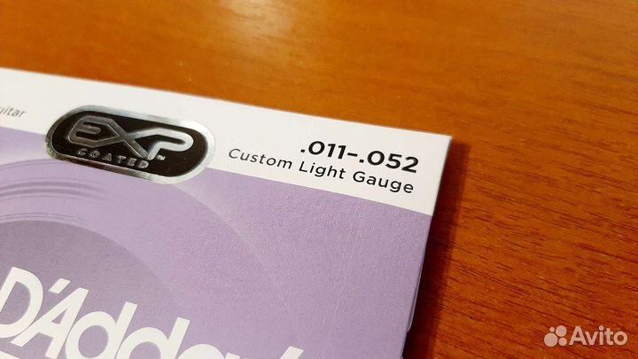 Струны для акустической гитары фосфорные D'Addario