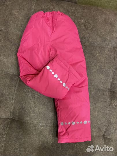 Брюки утепленные на девочку