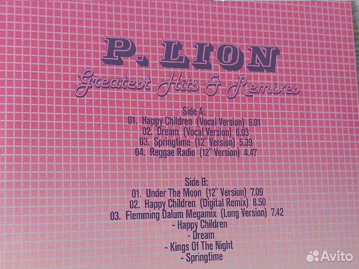 Beat Box Tr, Lee Marrow, P. Lion / Italo-Disco/ Lp