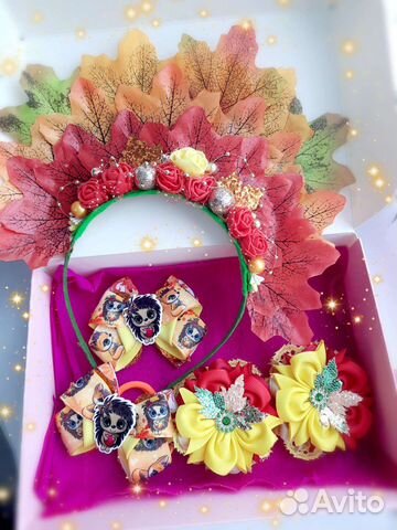 Бантики, ободки на осень