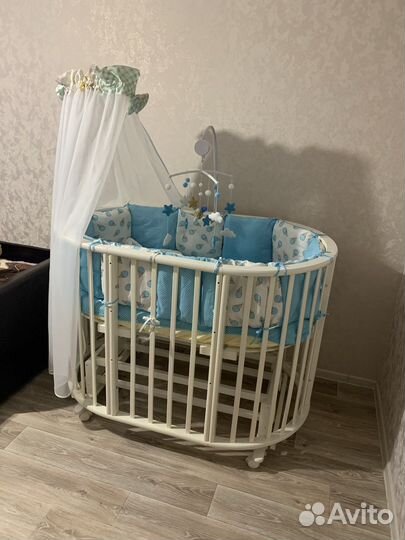 Бортики в кроватку и постельное белье