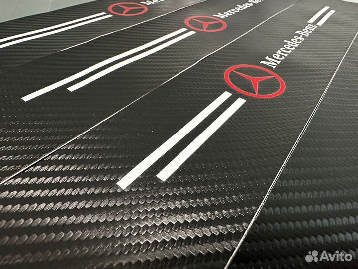 Защита на пороги AMG Mercedes Benz