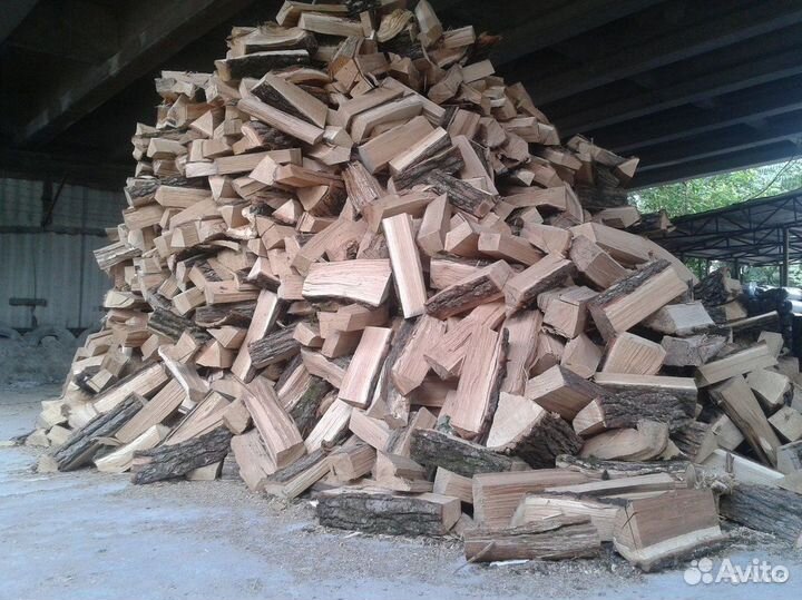 Дрова горбыль пиленный 30-35 см