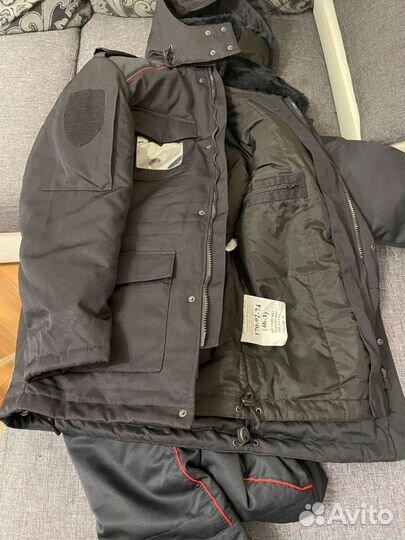 Полицейская форма Бушлат с ватниками мвд