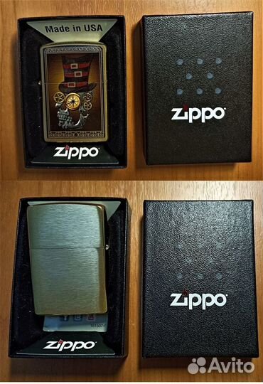 Зажигалки Zippo Tremors monster movie + черепа