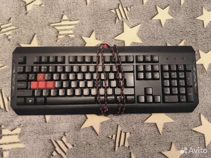 Клавиатура, мышь и коврик