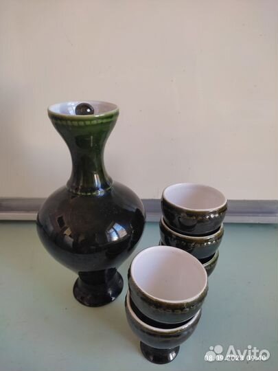 Графин с рюмками СССР