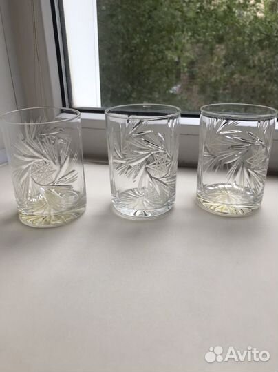 Хрустальные стаканы СССР