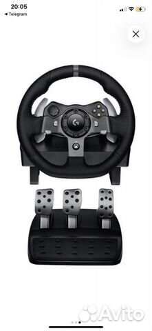 Руль Logitech G920 Driving Force + педали